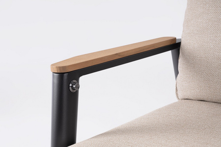 BIZZOTTO fotel ogrodowy MIGUEL beżowy