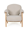 BIZZOTTO fotel CALISTA beżowy