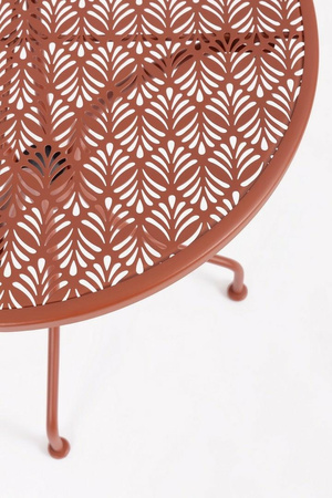 BIZZOTTO stolik ogrodowy LIZETTE          czerwony