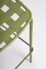 BIZZOTTO krzesło barowe ogrodowe CLOVER   zielone