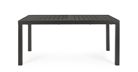 BIZZOTTO stół ogrodowy HILDE 160-240      szary / rozkładany