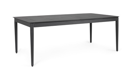 BIZZOTTO stół ogrodowy NEBULA 200-300     czarny / rozkładany