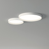 Vibia Up Lampa Sufitowa LED, szer. 106, wys. 7 GL 106 cm, Biały Mat Satyna