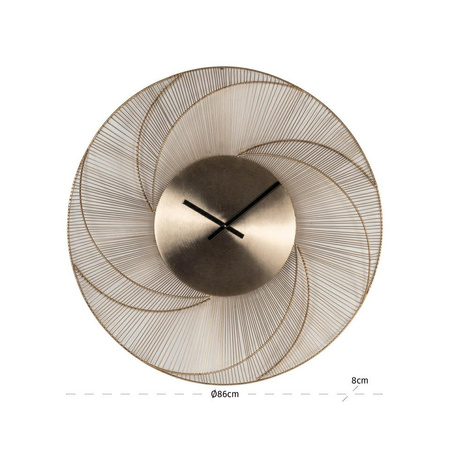 RICHMOND zegar DENVER złoty