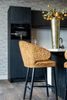 RICHMOND krzesło barowe INDIGO GOLD