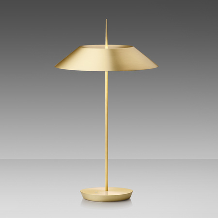 Vibia Mayfair Lampa Stolowa LED ze Ściemniaczem, 30cm wys. 52 cm, Złoty Mat