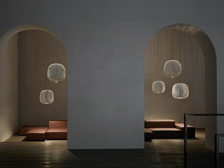 Spokes 3 Lampa Wisząca MyLight-Biały FOSCARINI