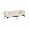 RICHMOND sofa BEAUDY biała - trudnopalna
