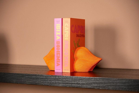 RICHMOND podpórka do książek LIPS         pomarańczowa