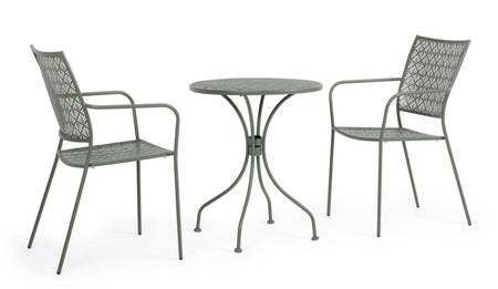 BIZZOTTO krzesło ogrodowe LIZETTE         zielone