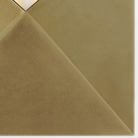 Mały kinkiet LED Caesar - Vintage mosiądz Quintiesse QN-CAESAR-W-S-VBS-AR