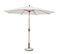 BIZZOTTO parasol ogrodowy PALINURO biały