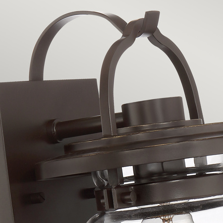 Mała latarnia naścienna Lasalle - 1 źródło światła Lasalle Quintiesse Quoizel QN-LASALLE-S-WT