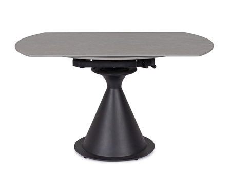 BIZZOTTO stół ogrodowy JONNI 85-135       czarny / rozkładany