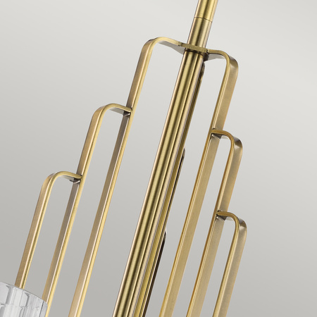 Żyrandol Kimrose - 6 źródeł światła - Szczotkowany naturalny mosiądz Kimrose Quintiesse Kichler QN-KIMROSE6-BNB