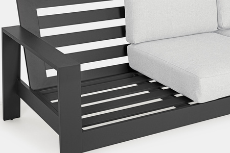 BIZZOTTO zestaw ogrodowy BALTIC antracyt