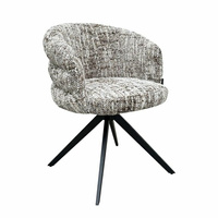 RICHMOND krzesło obrotowe SERENITY        brązowe - trudnopalne