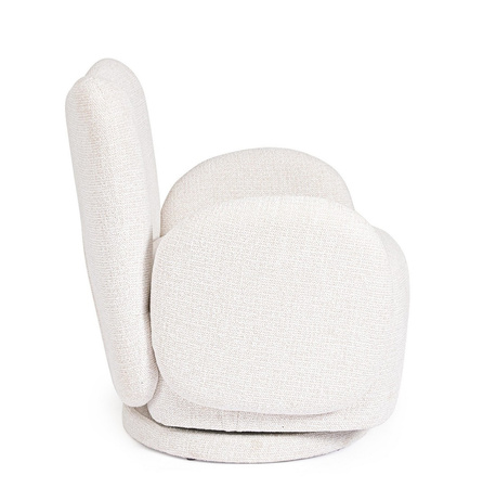 BIZZOTTO fotel obrotowy HARPER biały