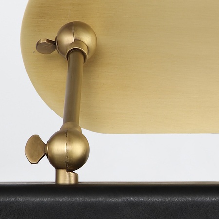 Średnia obrazówka LED Valise Picture - Vintage mosiądz, skóra smokingowa Quintiesse QN-VALISE-PL-M-VBS-TL