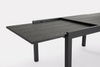 BIZZOTTO stół ogrodowy CLIV 135-270       czarny / rozkładany