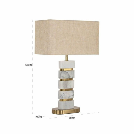 RICHMOND lampa stołowa LENORE złota