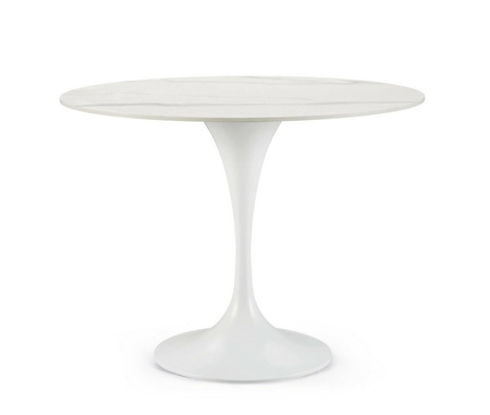 BIZZOTTO stół ogrodowy RONI 100 biały