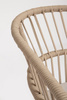 BIZZOTTO krzesło ogrodowe ODIVELAS        beżowe