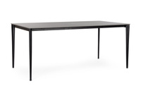 BIZZOTTO stół jadalniany REIJA 180        czarny / szary