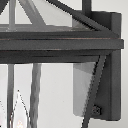 Średnia latarnia naścienna Alford Place - 2 źródła światła Alford Place Quintiesse Hinkley QN-ALFORD-PLACE2-M-MB