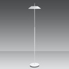 Vibia Mayfair Lampa Stojąca LED ze Ściemniaczem, 30, wys. 147 cm, Biały Mat
