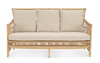 BIZZOTTO sofa 3-osobowa ogrodowa ADELMA   naturalna