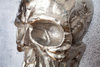INVICTA dekoracja ścienna SKULL srebrna