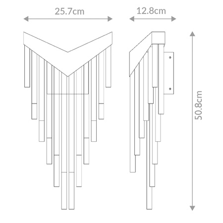 Kinkiet Vivien - Szczotkowane złoto Quintiesse Eurofase QN-VIVIEN-1W-BG