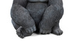 KARE dekoracja stojąca GORILLA XL 76cm czarna
