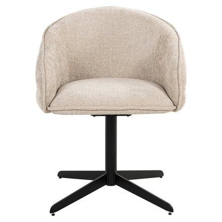 RICHMOND krzesło obrotowe ANGELINA        beżowe