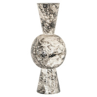 RICHMOND wazon FLORRY biały / czarny