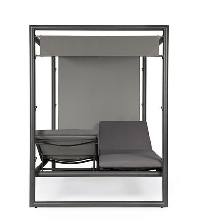 BIZZOTTO łóżko ogrodowe KONNOR szare