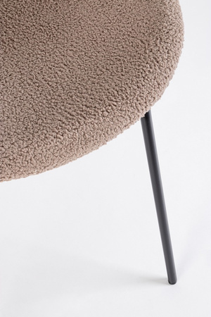 BIZZOTTO krzesło MADDIE brązowe