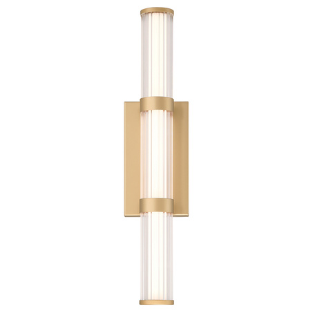 Średni kinkiet LED Fayton - Szczotkowane złoto Quintiesse Eurofase QN-FAYTON-M-BG