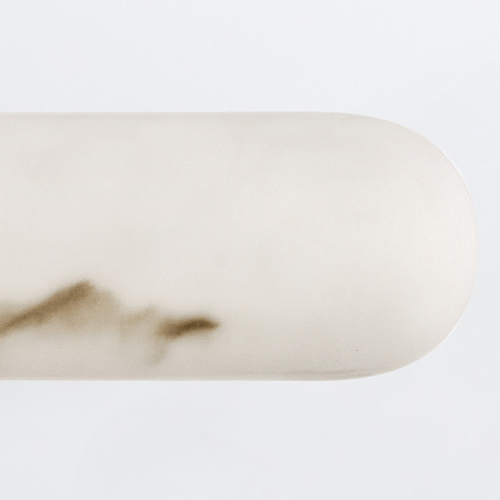 Duży kinkiet LED Ibiza - Klasyczny mosiądz Quintiesse QN-IBIZA-L-HB