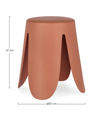 BIZZOTTO stołek IMOGEN czerwony