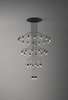VIBIA WIREFLOW 0378 Lampa Wewnętrzna Wisząca
