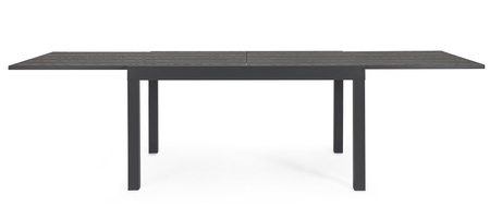 BIZZOTTO stół ogrodowy CLIV 135-270       czarny / rozkładany