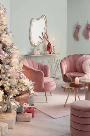 BIZZOTTO fotel GILIOLA różowy