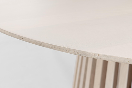 BIZZOTTO stół jadalniany ODION 130        beżowy