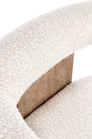 BIZZOTTO krzesło AGAPE beżowy / biały