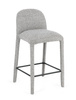 BIZZOTTO krzesło barowe ANTARA szare