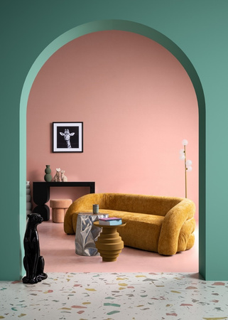 BIZZOTTO stolik kawowy AMBA 35,5 żółty