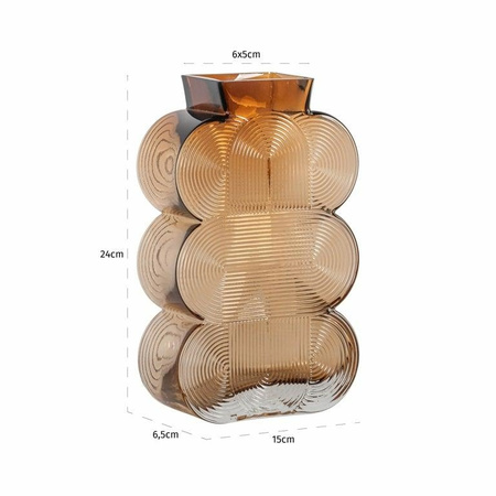 RICHMOND wazon VENICE S brązowy