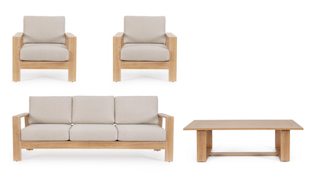 BIZZOTTO zestaw ogrodowy BALTIC           naturalny